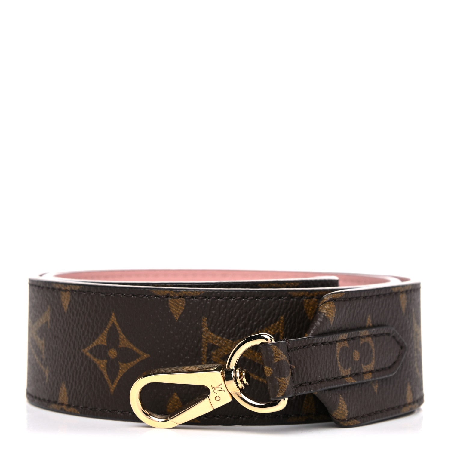 Louis Vuitton Monogram Bandouliere Shoulder Strap Rose Poudre 1 of 6