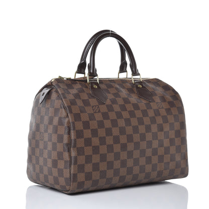 Louis Vuitton Damier Ebene Speedy 30 3 of 7