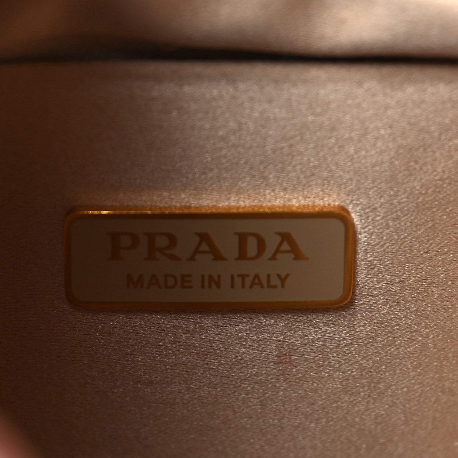 Prada Satin Crystal Cleo Adjustable Strap Shoulder Bag Platino 6 of 10