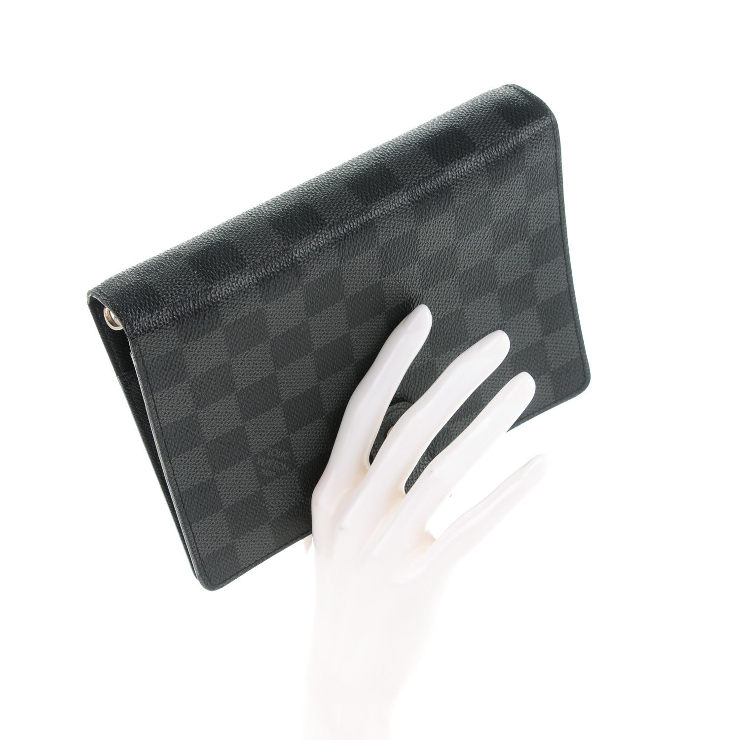 Louis Vuitton Damier Graphite Medium Ring Agenda Cover 2 of 7