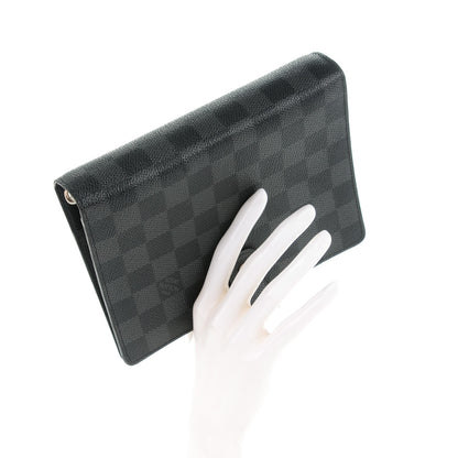 Louis Vuitton Damier Graphite Medium Ring Agenda Cover 2 of 7