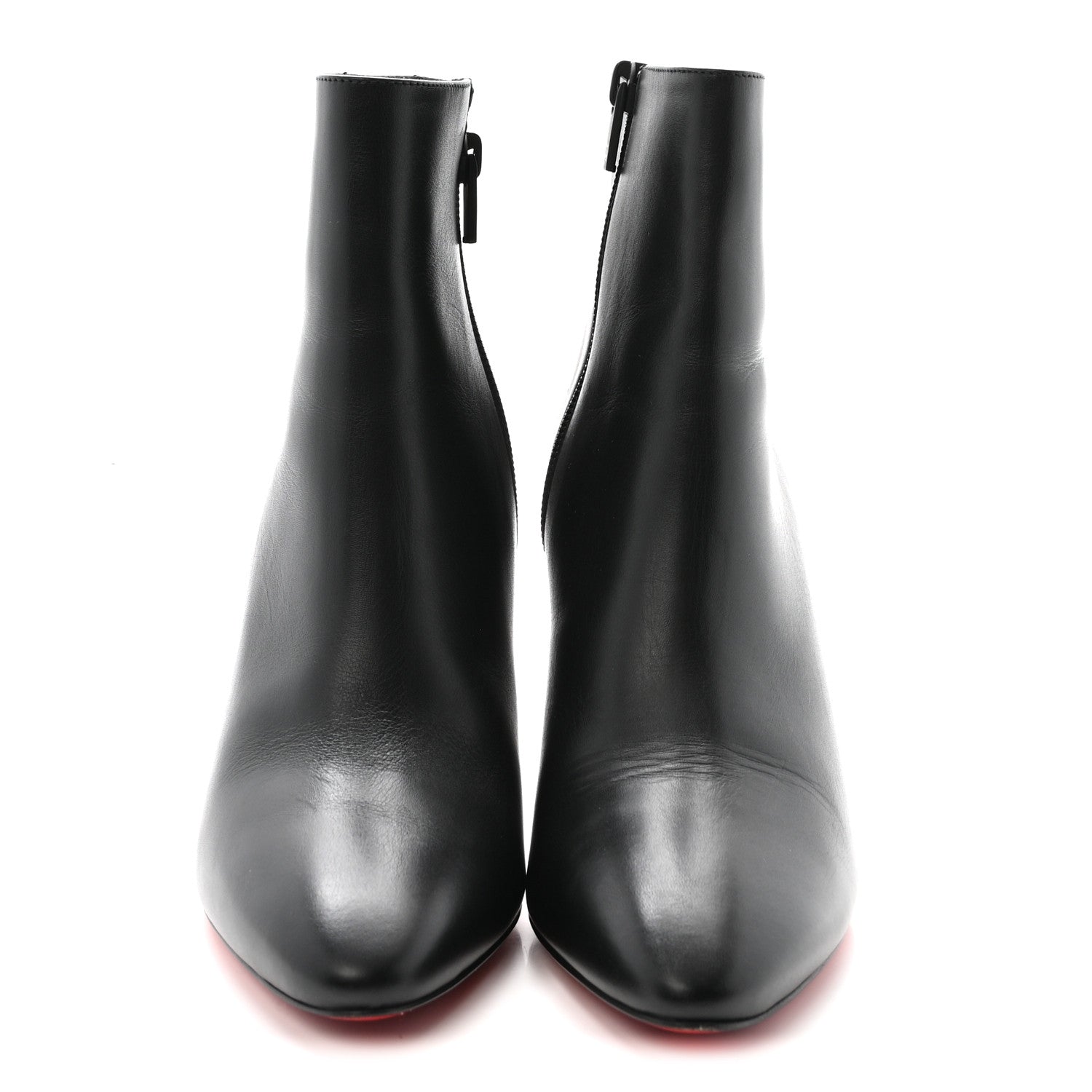 Christian Louboutin Calfskin So Eleanor 85 Ankle Boots 37 Black 3 of 8