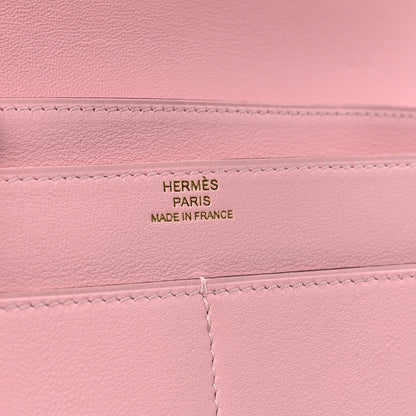 Hermes Swift Dogon Duo Wallet Rose Sakura 7 of 8