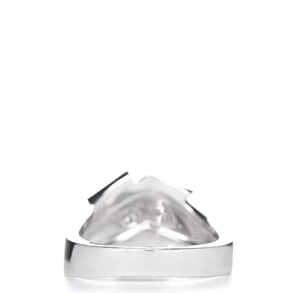 Cartier 18K White Gold Diamond Knot Ring 51 5.75 4 of 6