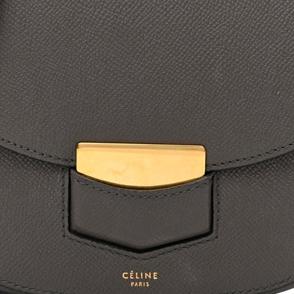 Celine Baby Grained Calfskin Small Trotteur Grey 8 of 16