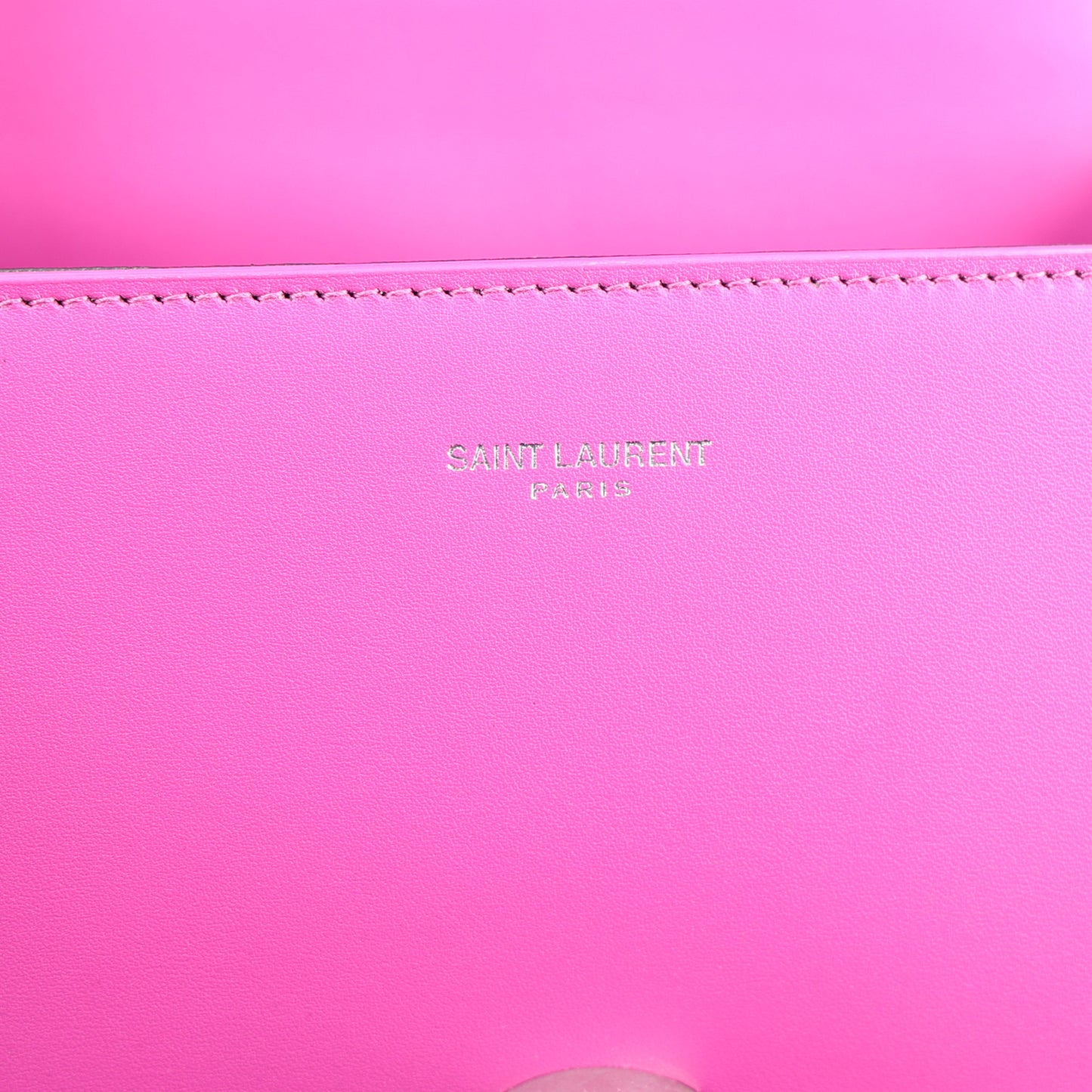 Calfskin Mini Classic Monogram Cassandra Top Handle Bag Electric Fuchsia