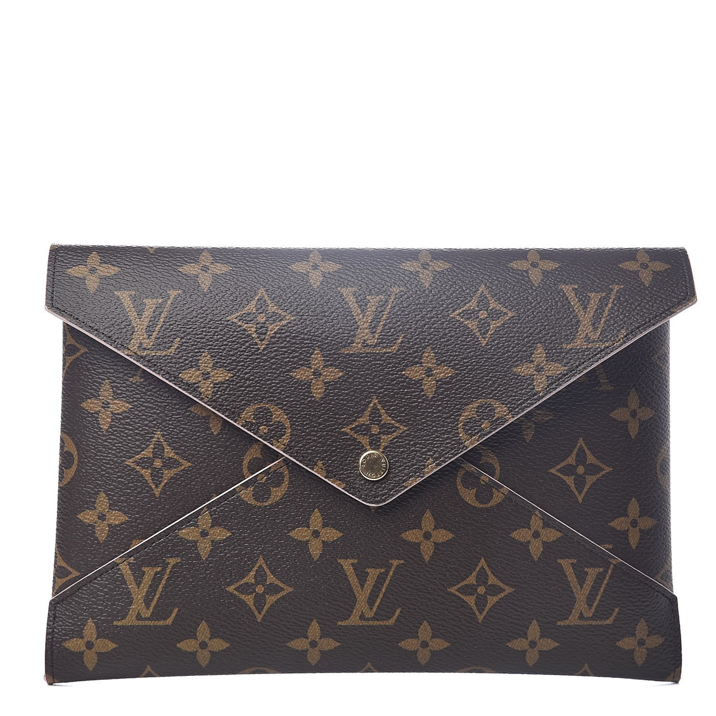 Monogram Large Kirigami Pochette Insert Rose Ballerine