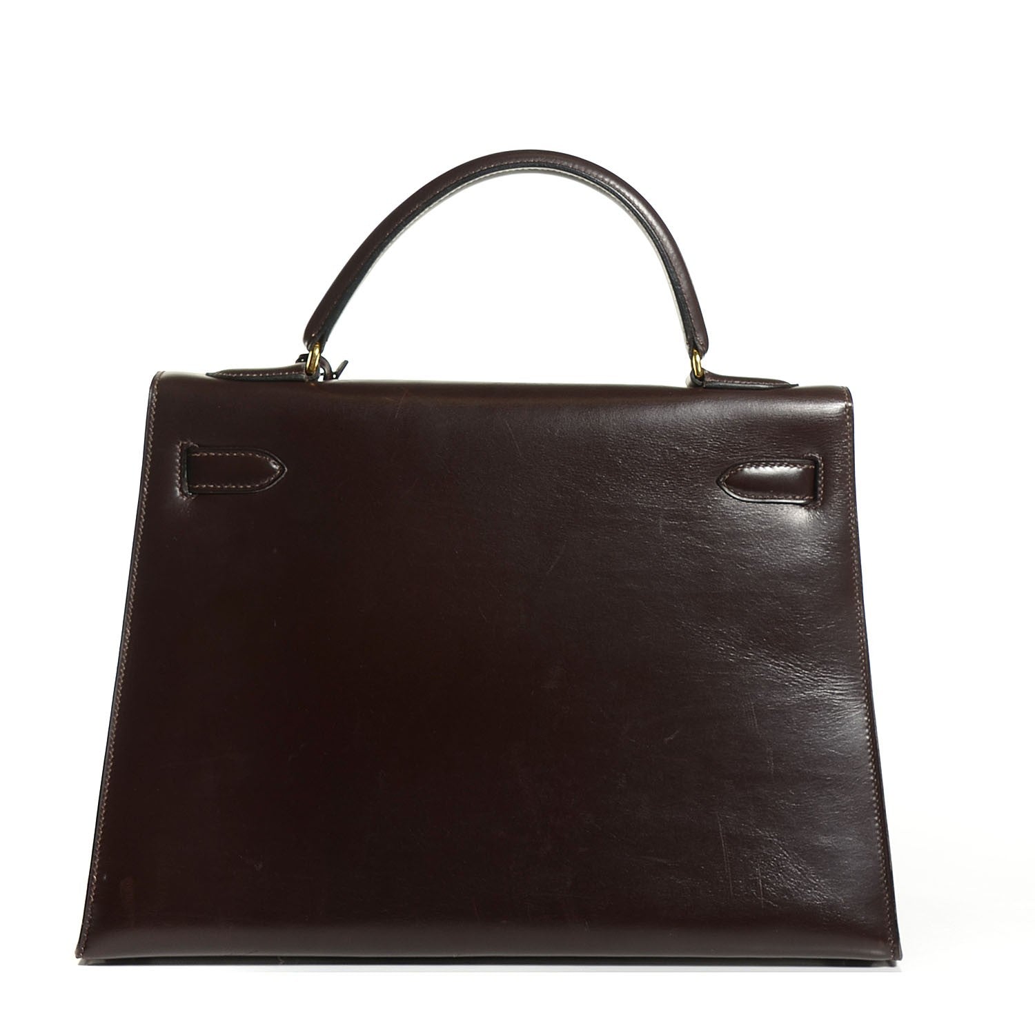 Hermes Box Kelly Sellier 32 Chocolate 4 of 22