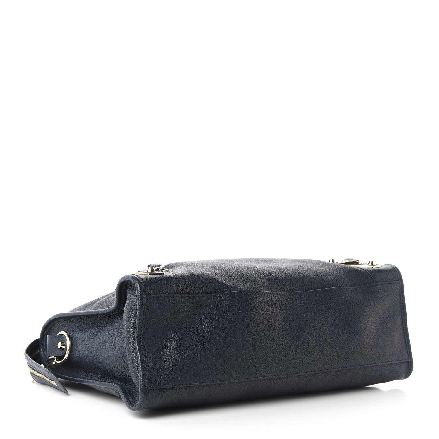 Balenciaga Chevre Gold Metallic Edge Hardware City Bleu Paon 5 of 12