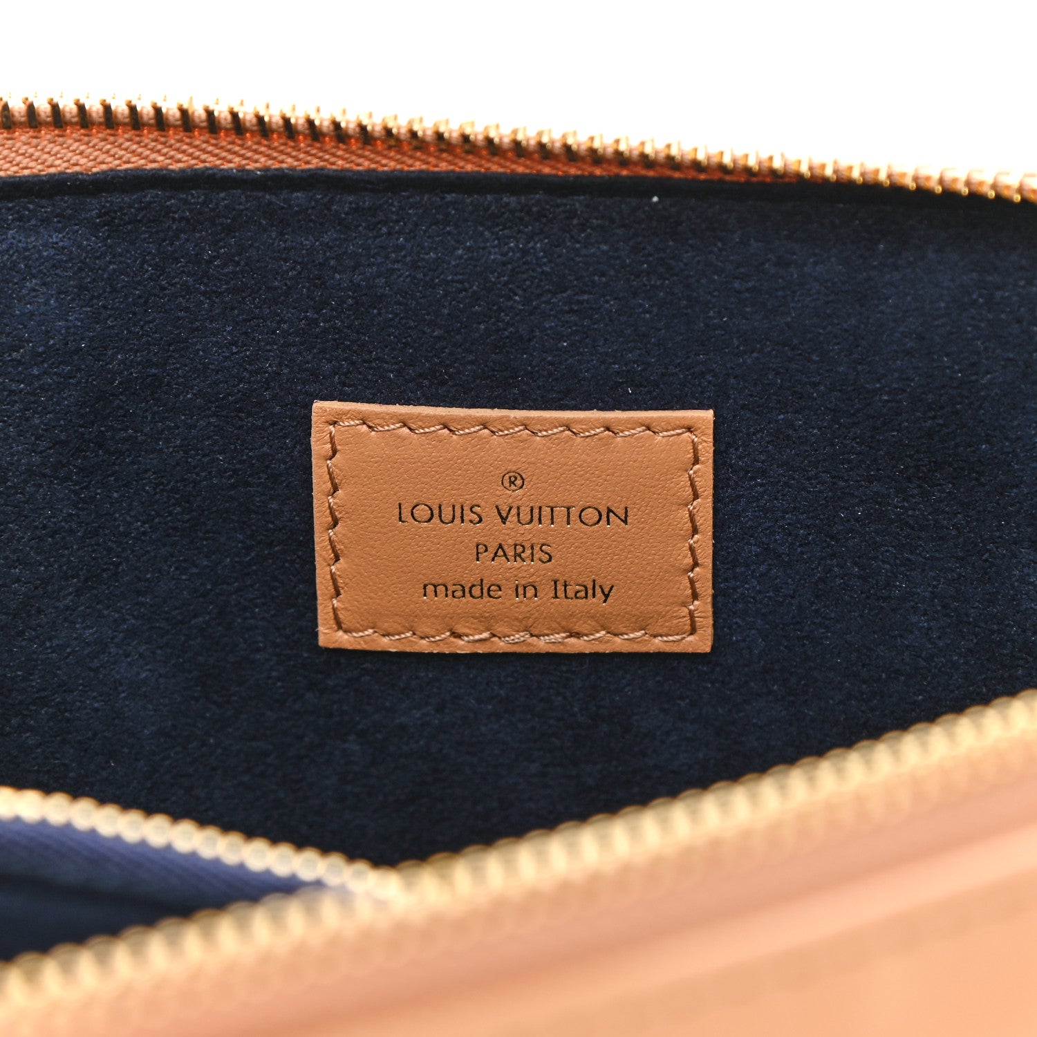 Louis Vuitton Lambskin Embossed Monogram Coussin PM Camel 6 of 10