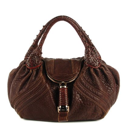 Fendi Nappa Nuvolata Spy Cognac 1 of 10