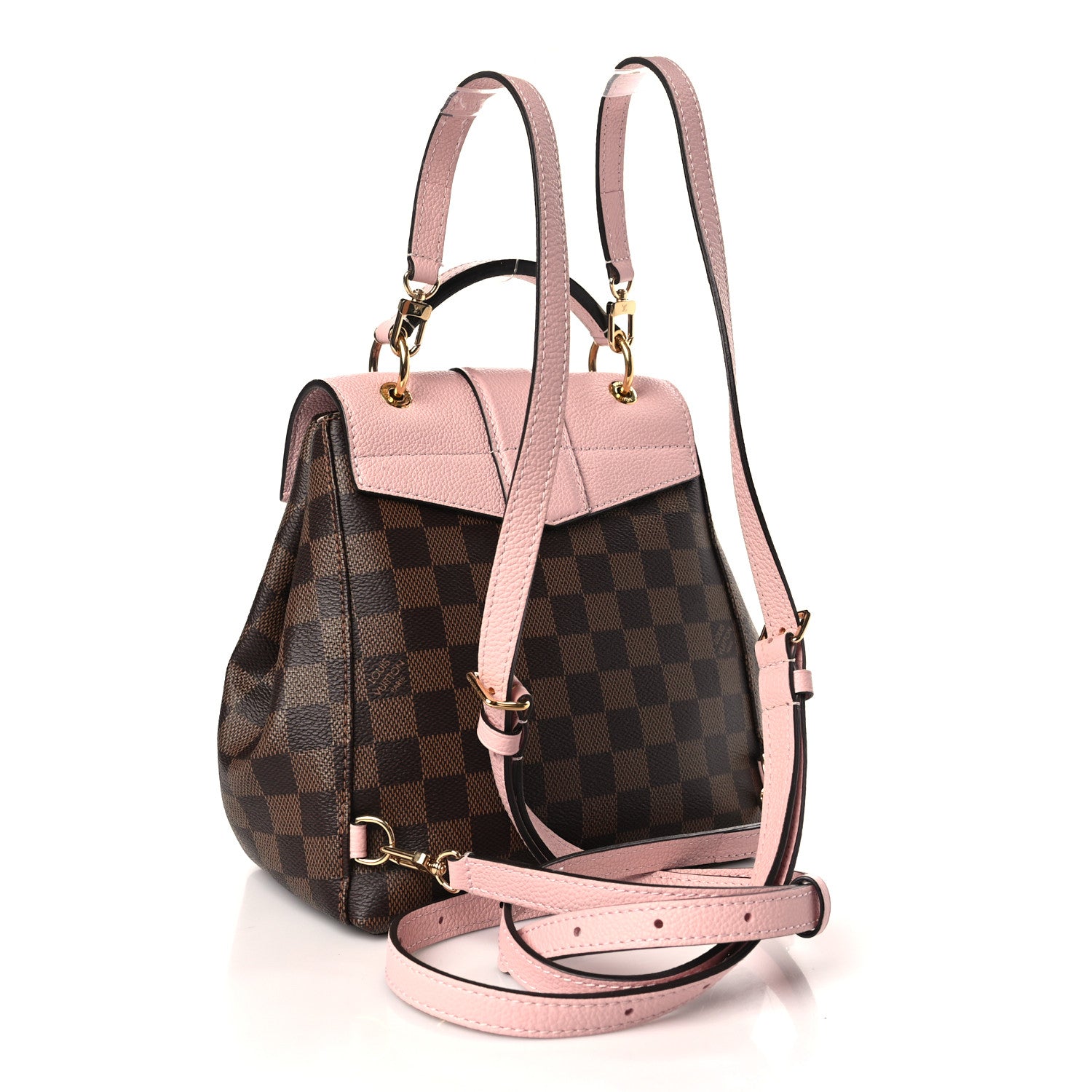 Louis Vuitton Damier Ebene Clapton Backpack Magnolia 2 of 7