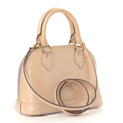 Louis Vuitton Vernis Alma BB Dune 3 of 17