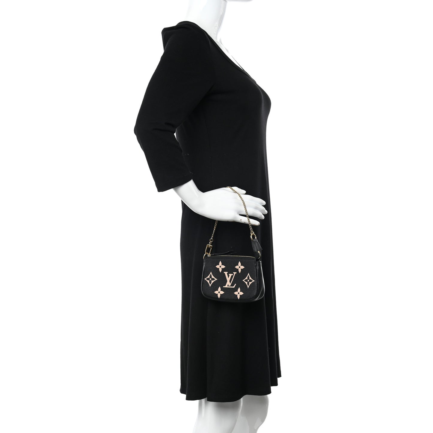 Empreinte Monogram Giant Mini Pochette Accessories Black