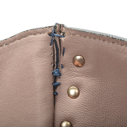 Valentino Garavani Nappa Medium Rockstud Soft Tote Indigo 7 of 12