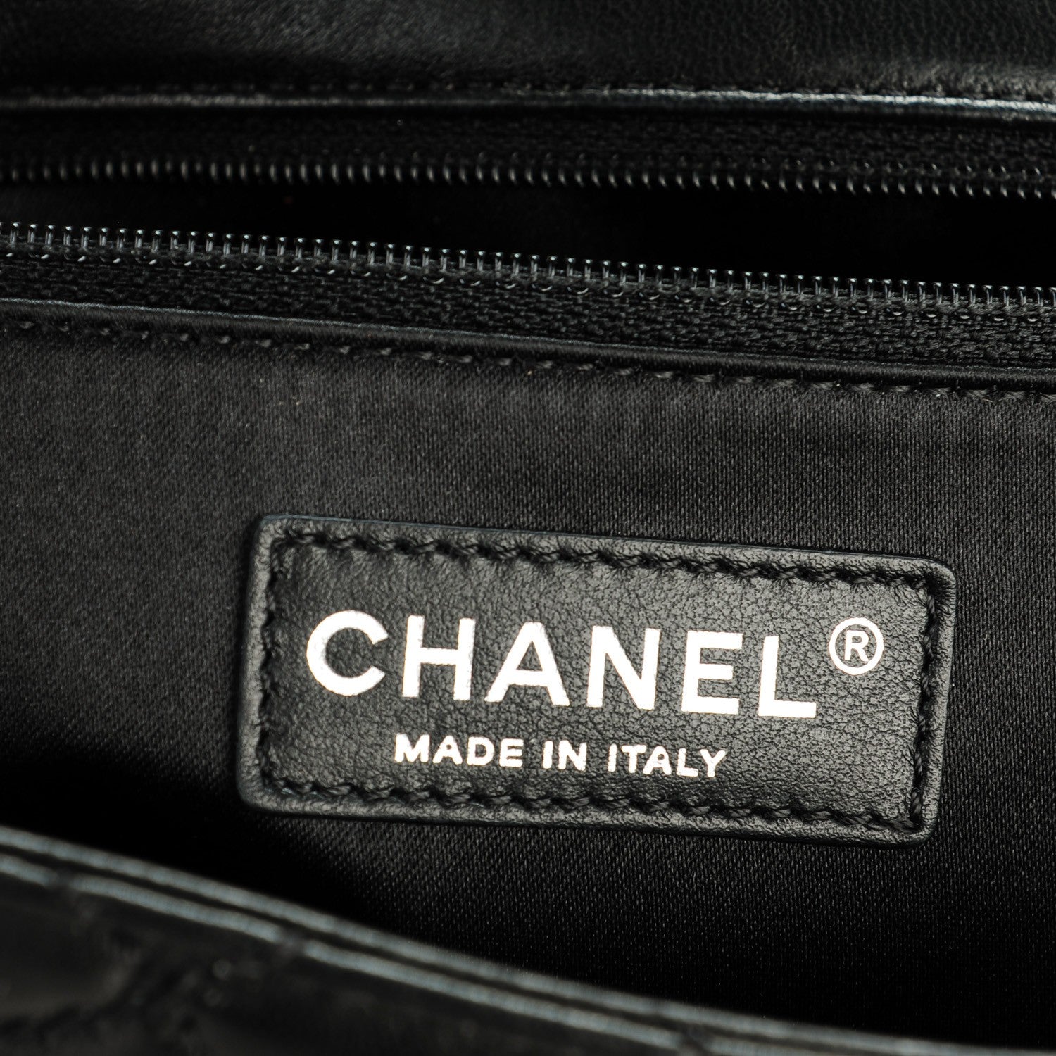 Chanel Lambskin Quilted Jumbo Easy Carry Flap Black 7 of 8