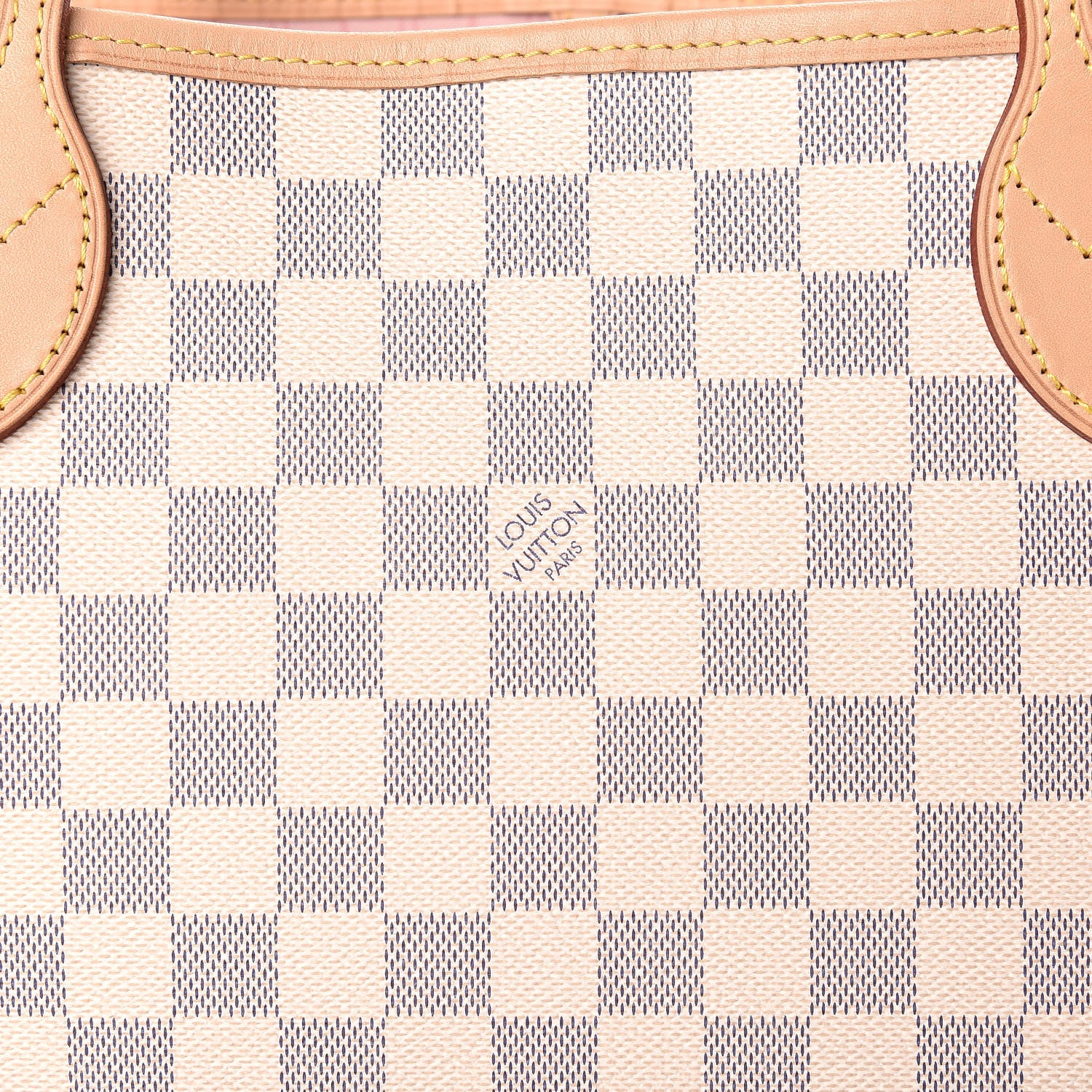 Louis Vuitton Damier Azur Neo Neverfull MM Rose Ballerine 12 of 13