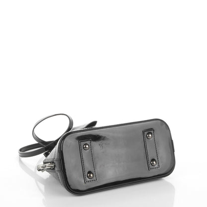 Louis Vuitton Vernis Alma BB Noir Magnetique 4 of 6