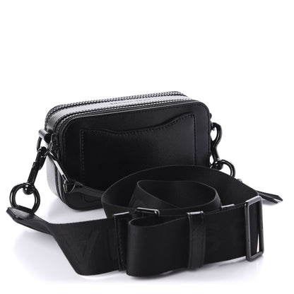 Marc Jacobs Saffiano Small Snapshot Camera Bag Black 3 of 12