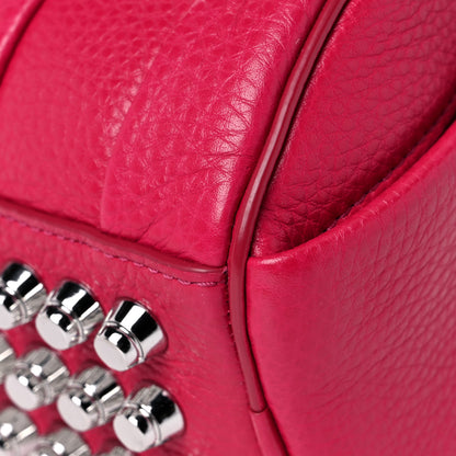 Alexander Wang Pebbled Lambskin Mini Rockie Fuchsia Rhodium Hardware 7 of 10