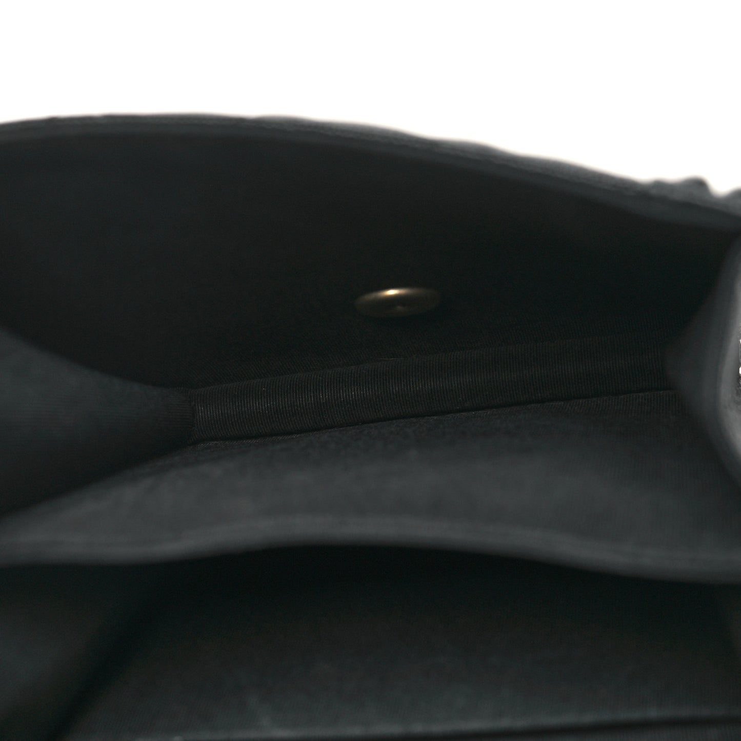 Caviar Quilted North South Boy Flap Black