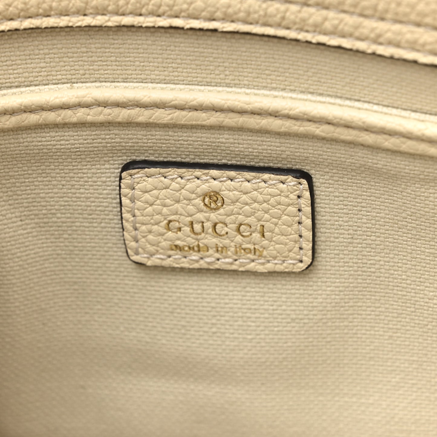 Pebbled Calfskin Small Jackie Tote New Ivoire