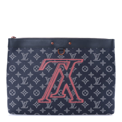Louis Vuitton Monogram Upside Down Pochette Apollo GM 1 of 8