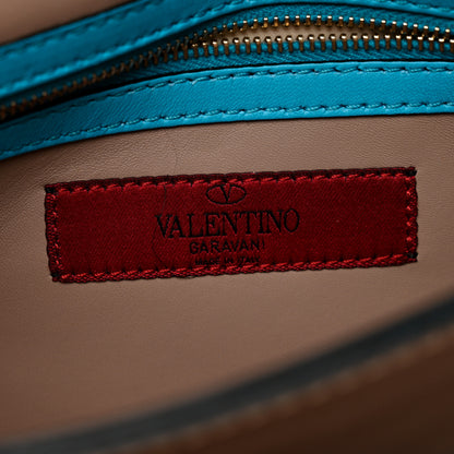 Valentino Garavani Nappa Rockstud Wristlet Clutch Parrot 6 of 6