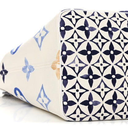 Louis Vuitton Monogram Canvas By The Pool Beverly Hills 2.0 Neverfull GM Blue 9 of 10