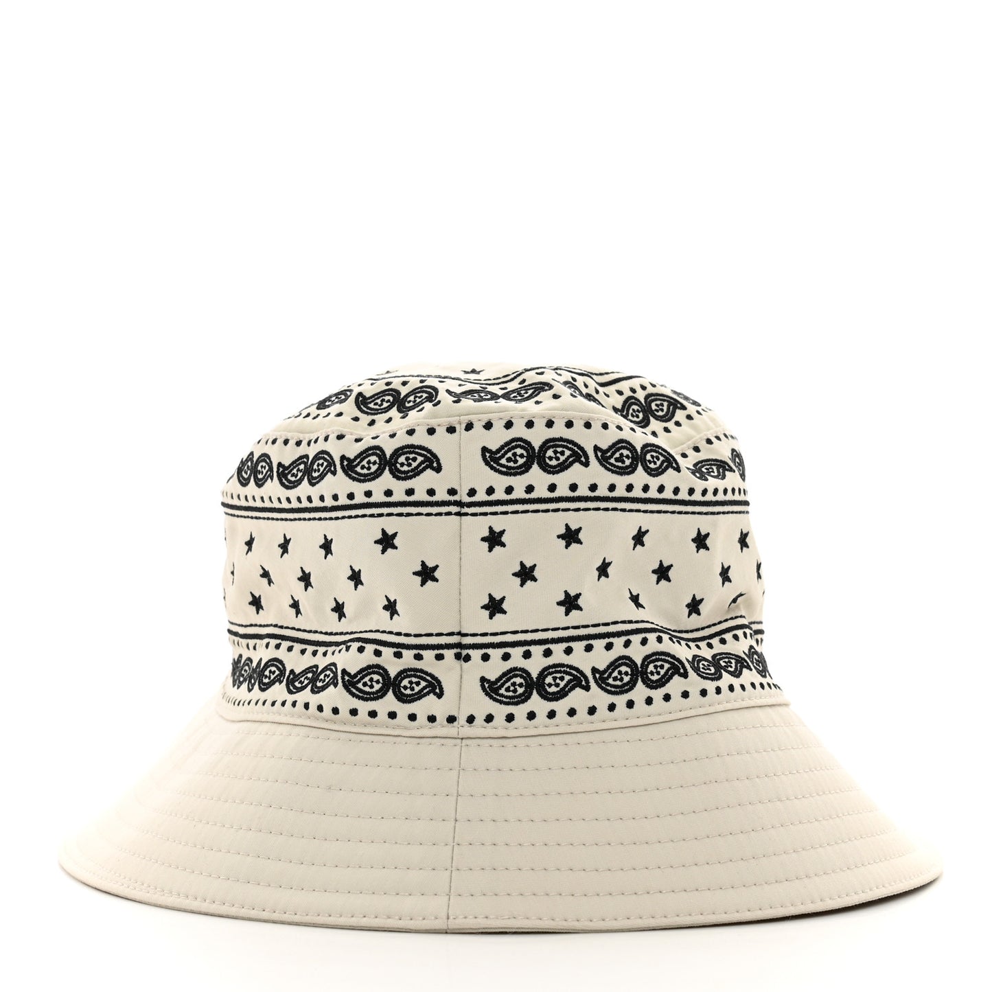 Technical Gabardine Balade Bandana Bucket Hat 57 Ecume