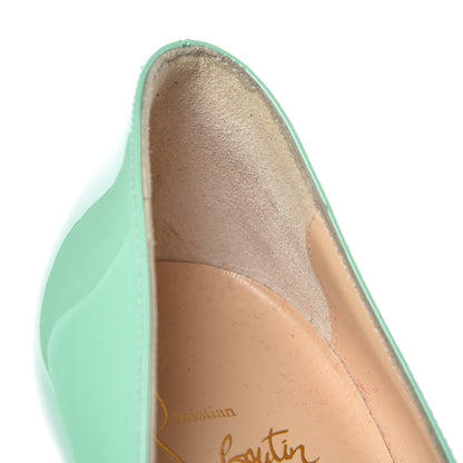 Christian Louboutin Patent So Kate 120 Pumps 38 Opal 9 of 9