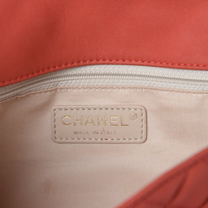 Chanel Lambskin Quilted Medium Cruise Charm Flap Red 6 of 10