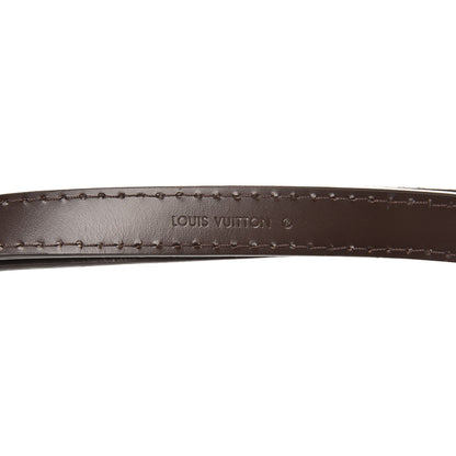 Louis Vuitton Calfskin 16mm Adjustable Shoulder Strap Brown 3 of 4