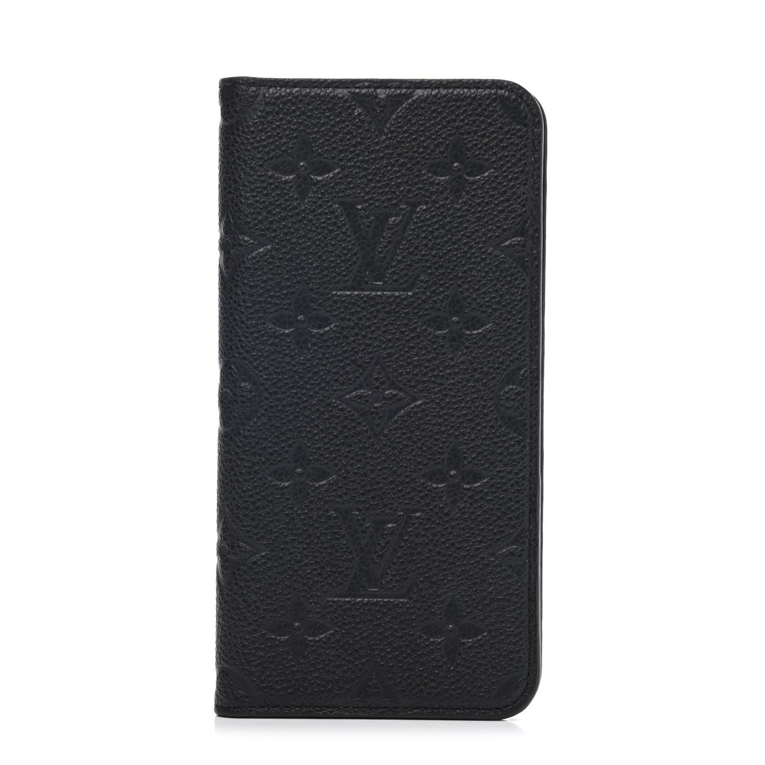 Louis Vuitton Empreinte iPhone XS Max Folio Case Black 1 of 4