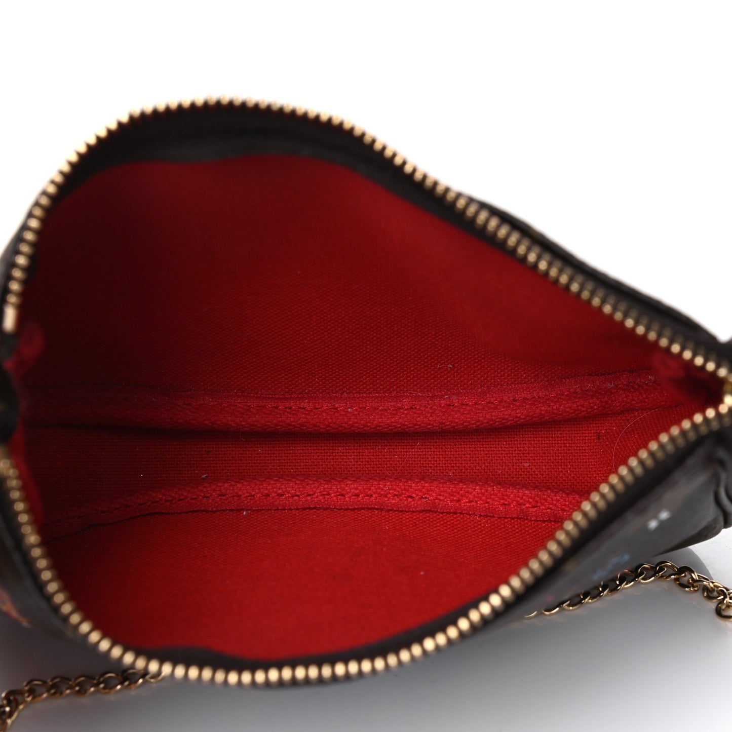Monogram 2020 Christmas Animation Bumper Cars Mini Pochette Accessories Coquelicot