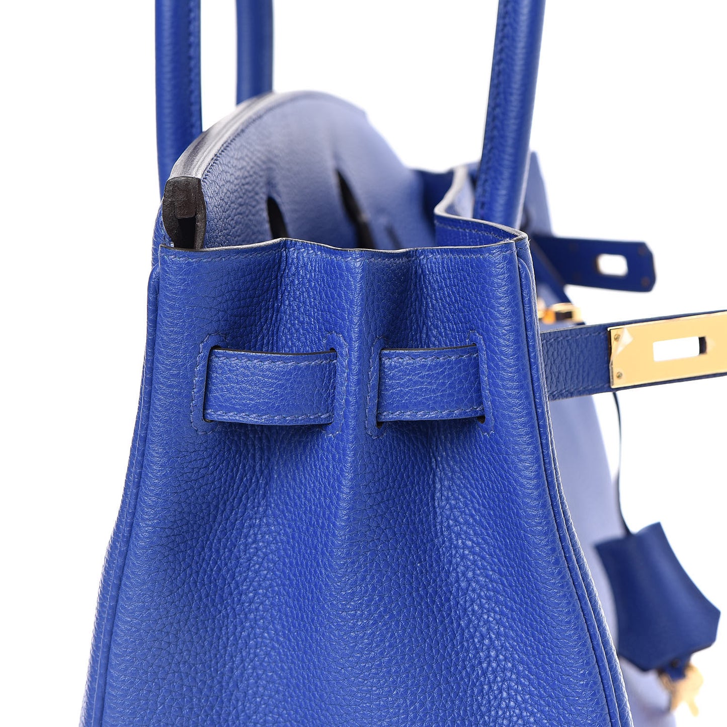 Togo Birkin 30 Bleu Electrique