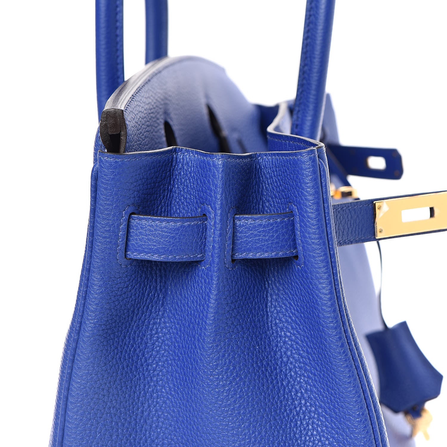 Hermes Togo Birkin 30 Bleu Electrique 12 of 31