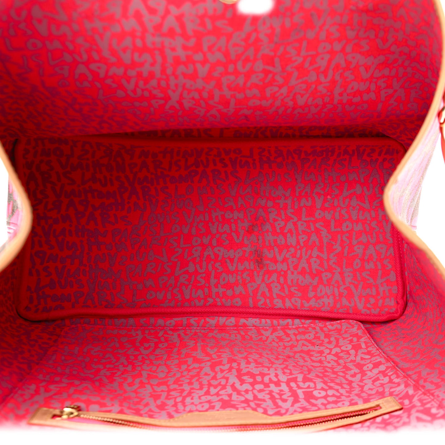 Monogram Graffiti Neverfull GM Fuchsia