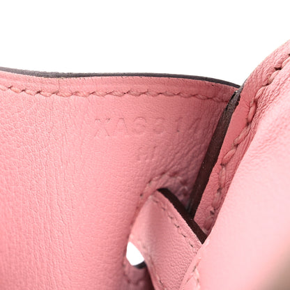 Hermes Swift Birkin 25 Rose Sakura 7 of 12