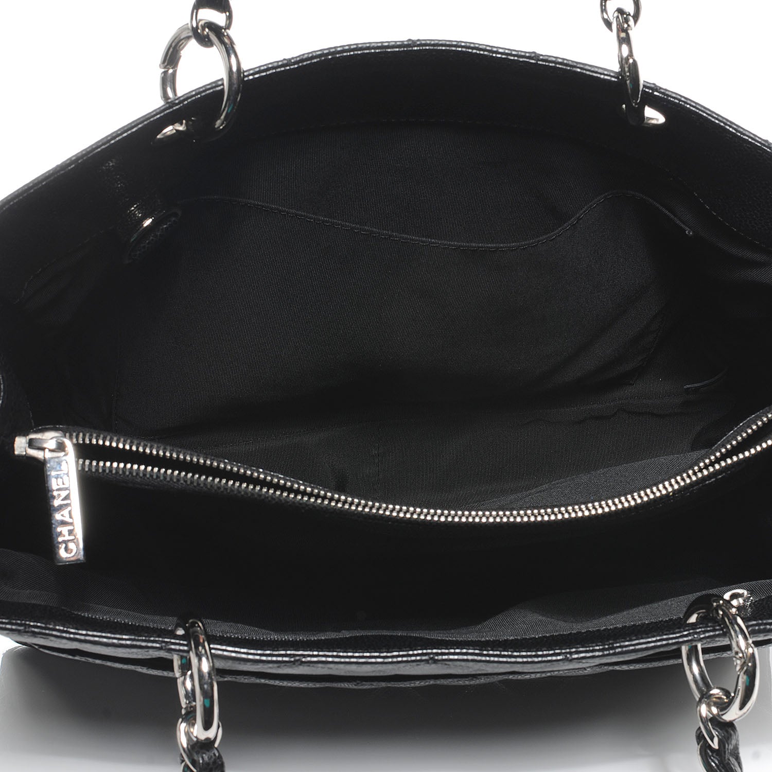 Chanel Caviar Grand Shopping Tote GST Black 6 of 8