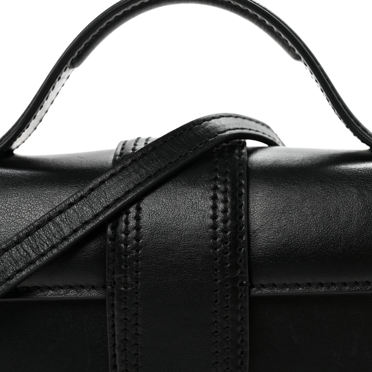 Jacquemus Smooth Calfskin Le Bambino Black 7 of 9