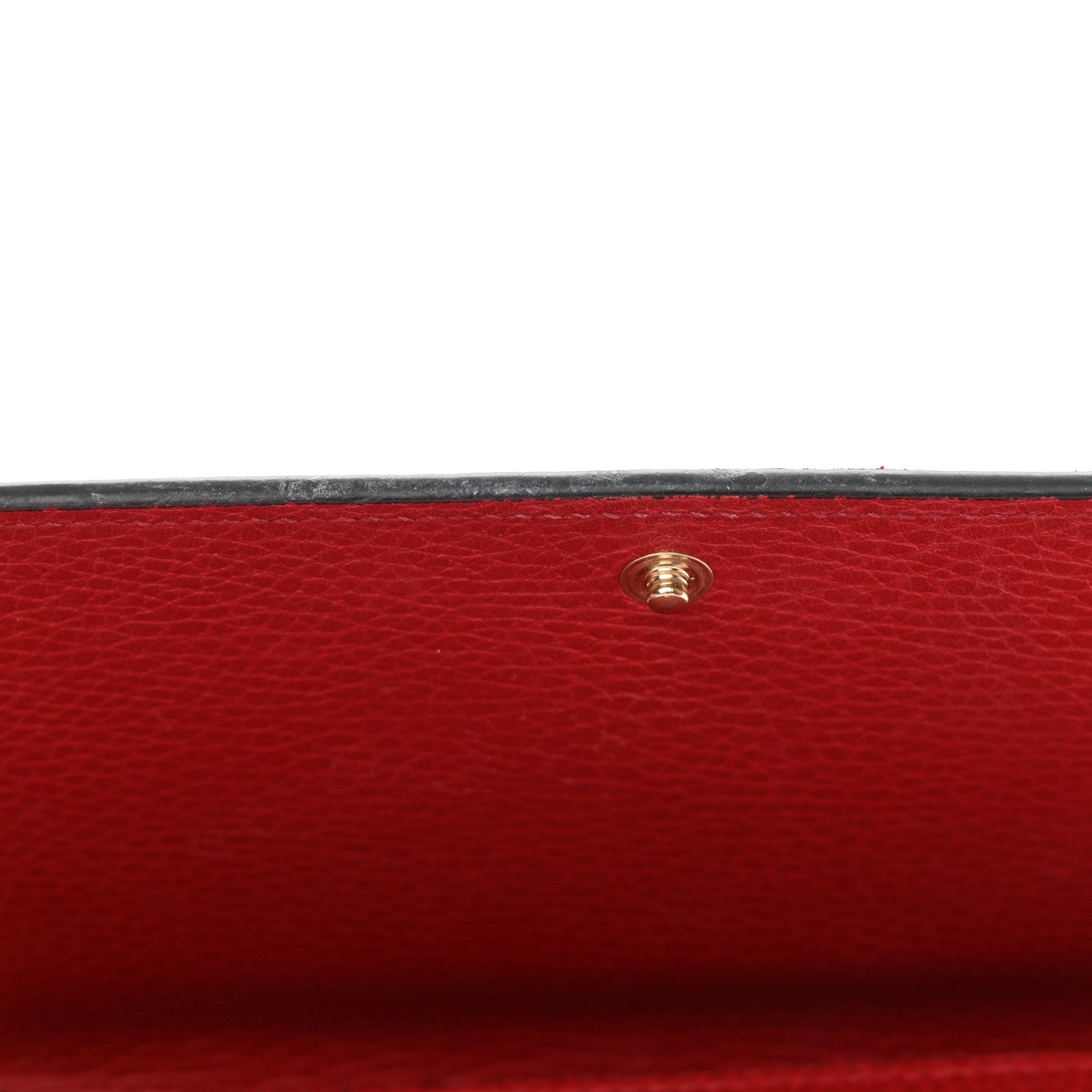 Gucci Dollar Calfskin Medium Betty Chain Wallet Tabasco 13 of 13