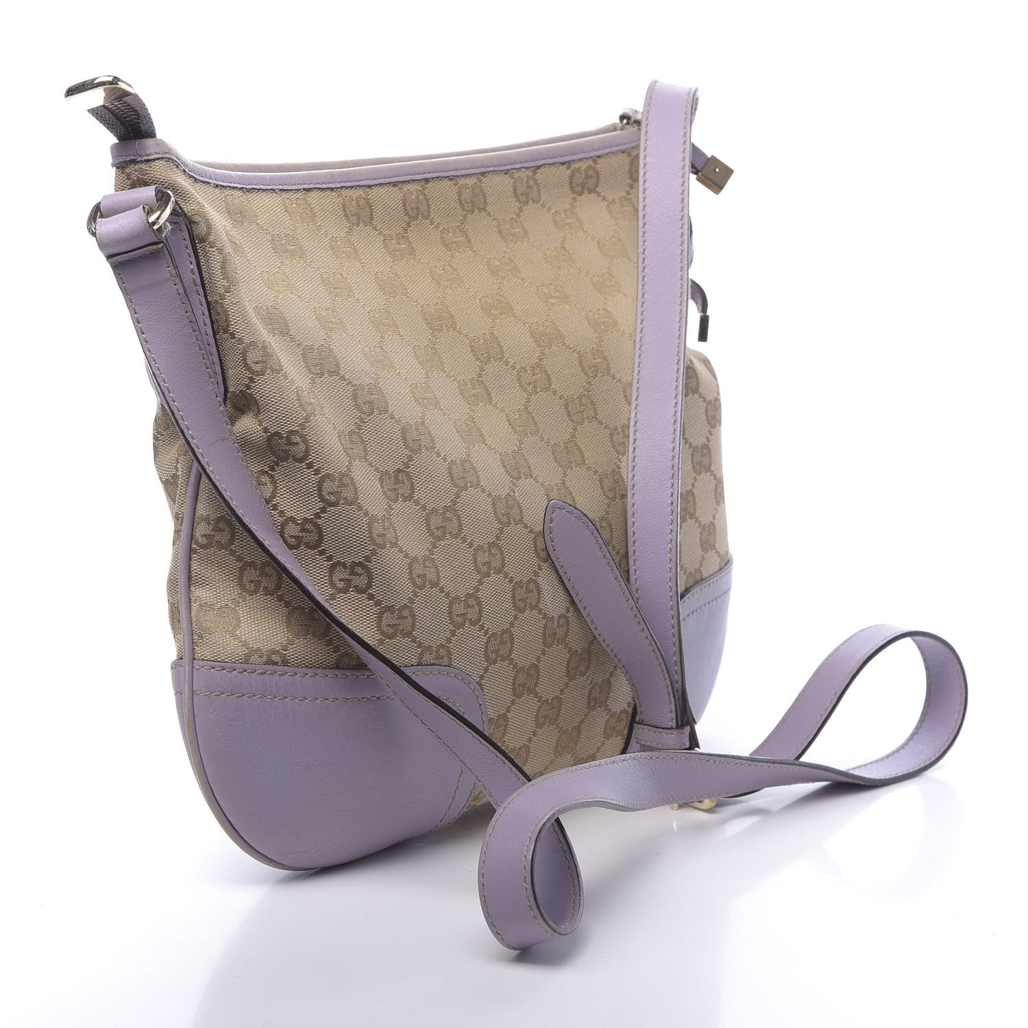 Gucci Monogram Messenger Bag Purple 3 of 19