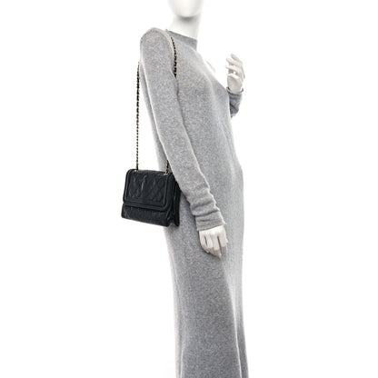 Chanel Lambskin Quilted Tassel Flap Black 2 of 12