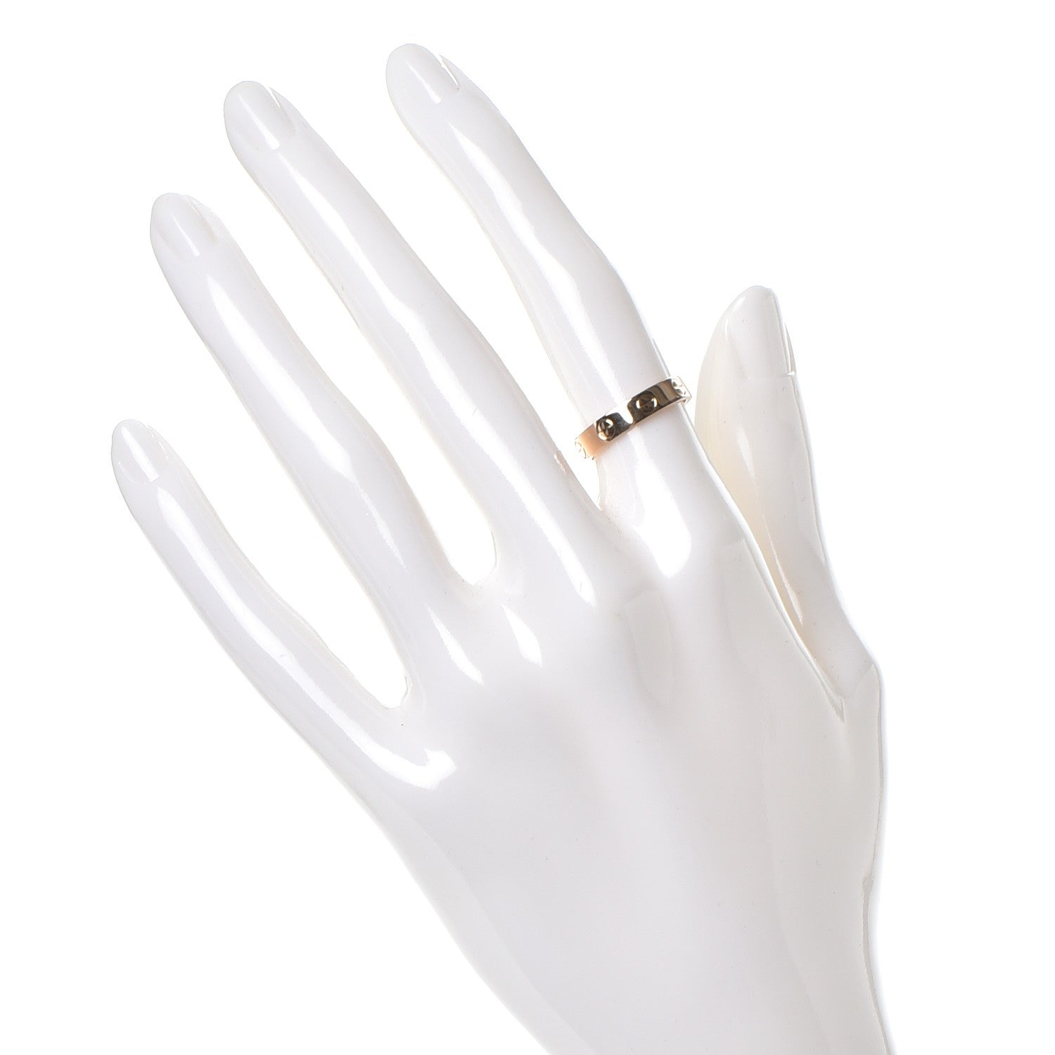 Cartier 18K Yellow Gold 4mm LOVE Wedding Band Ring 49 5 2 of 5