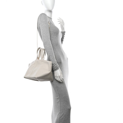 Mansur Gavriel Calfskin Mini Tulipano Bag Bianca 2 of 11