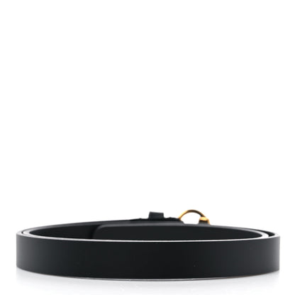 Gucci Calfskin Horsebit Buckle Belt 85 34 Black 2 of 4