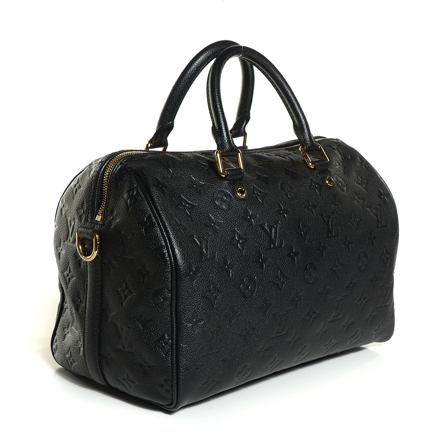 Louis Vuitton Empreinte Speedy Bandouliere 30 Black 3 of 7