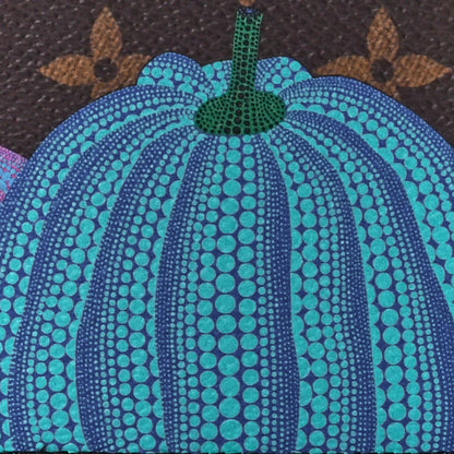 Louis Vuitton LV X YK Monogram Kusama Pumpkin Zipped Romy Card Holder 8 of 12