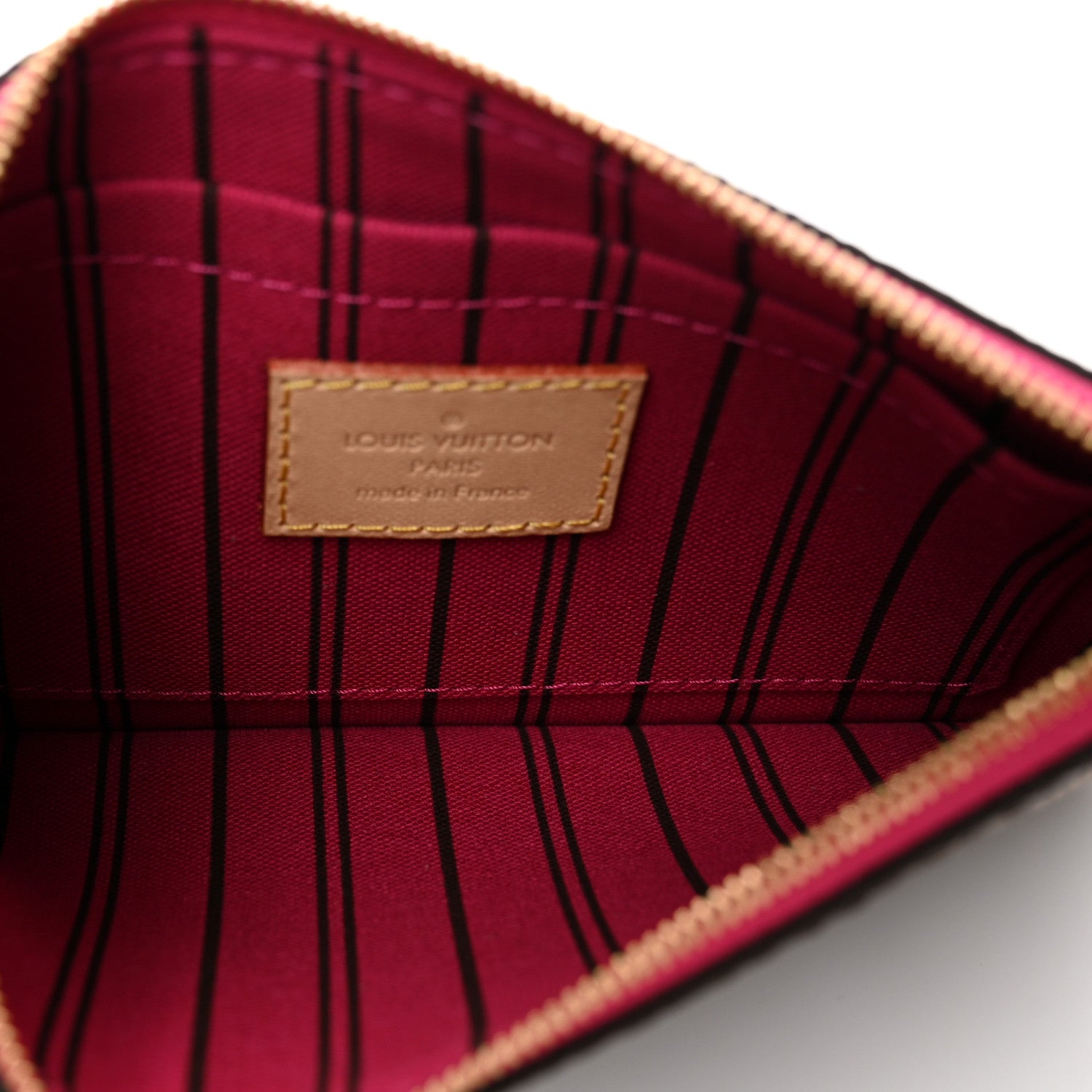 Louis Vuitton Monogram Neverfull PM Pochette Pivoine 5 of 6